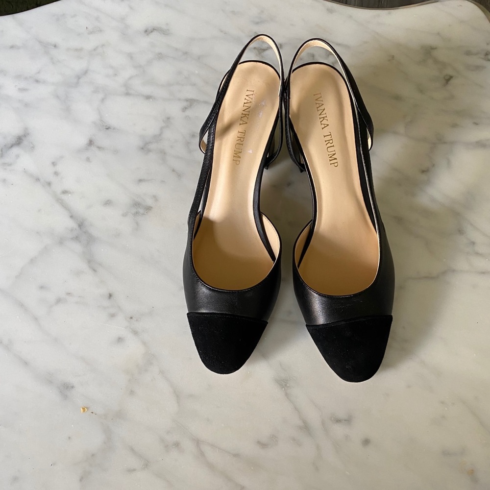Beautiful Ivanka Trump sling back shoes